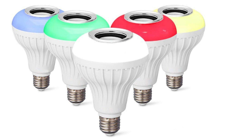 Rhythmic LED Music Light Bulb