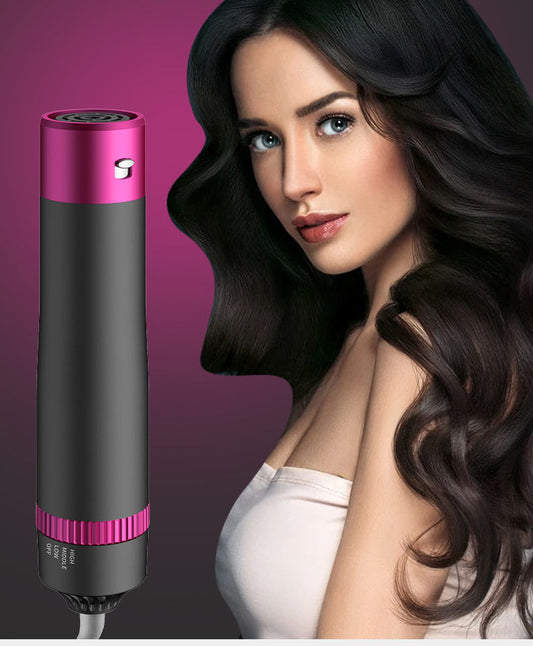 5-in-1 Hot Air Brush: Dry, Style, and Volumize with Ionic Technology