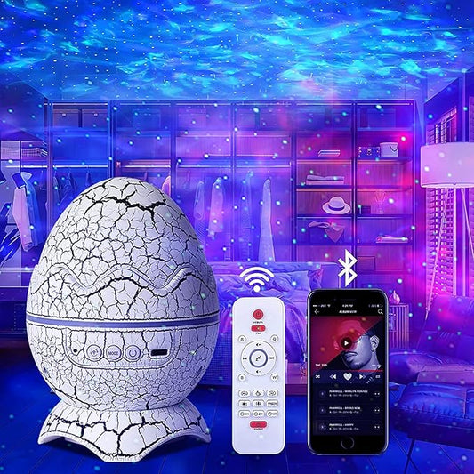 Egg Shell Starry Night Projector