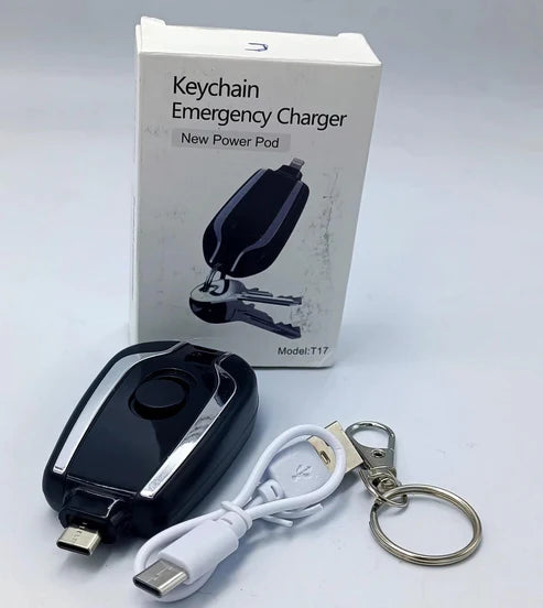 Compact & Convenient Mini Keychain Charger - Type C