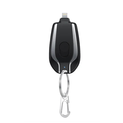 Compact & Convenient Mini Keychain Wireless Charger - iPhone Compatible