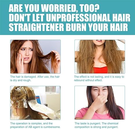Protein-Rich Hair Straightening Cream