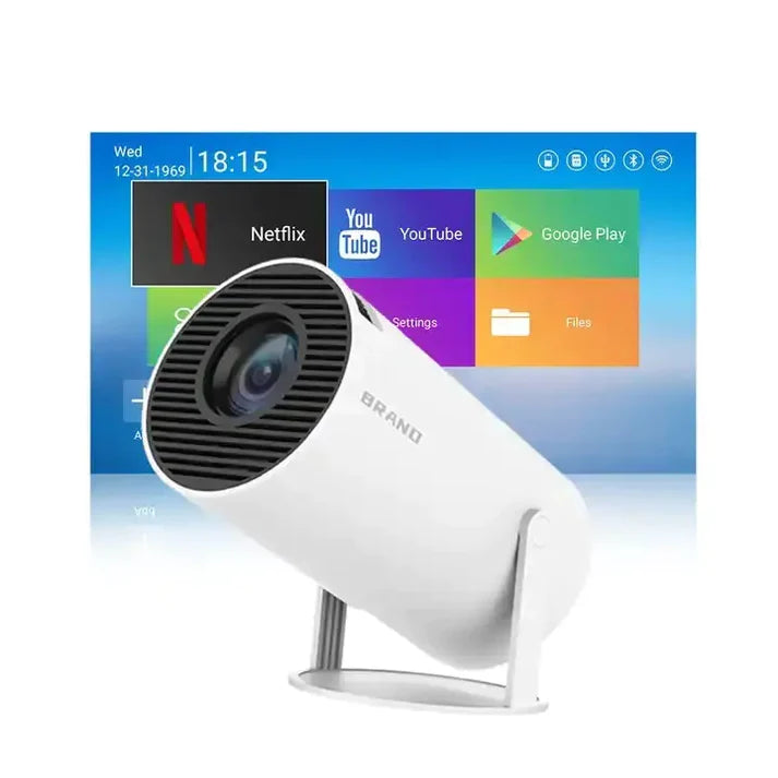 Compact Mini Round Projector