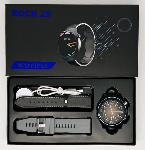 RockEdge 29 Premium Round Smart Watch
