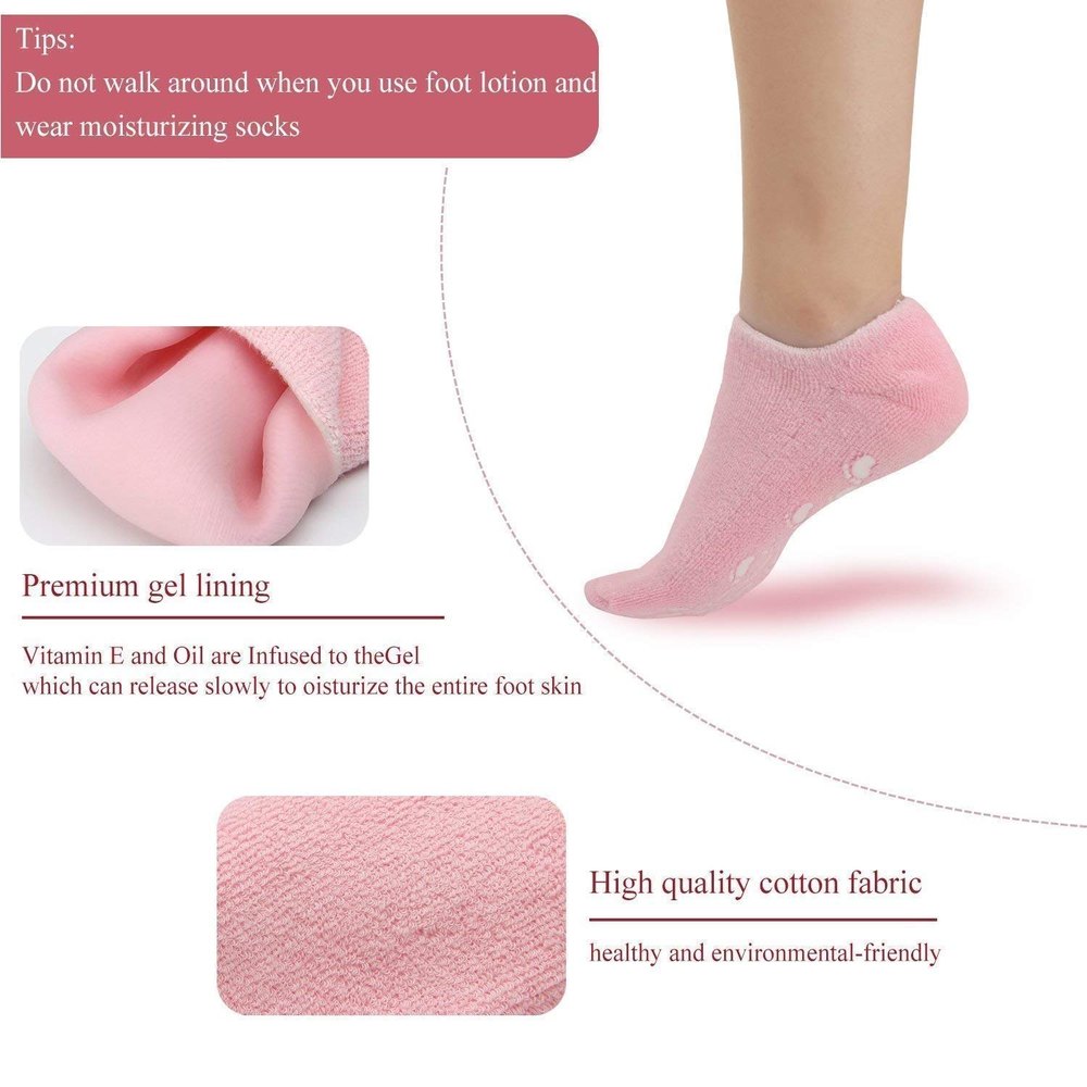 Hydrating Gel Infused SPA Socks